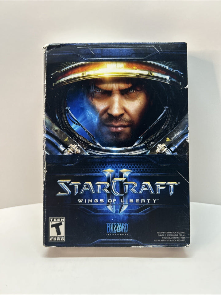 Starcraft 2 Wings Of Liberty PC Game -  with Box, Manuals, Inserts -See Pictures