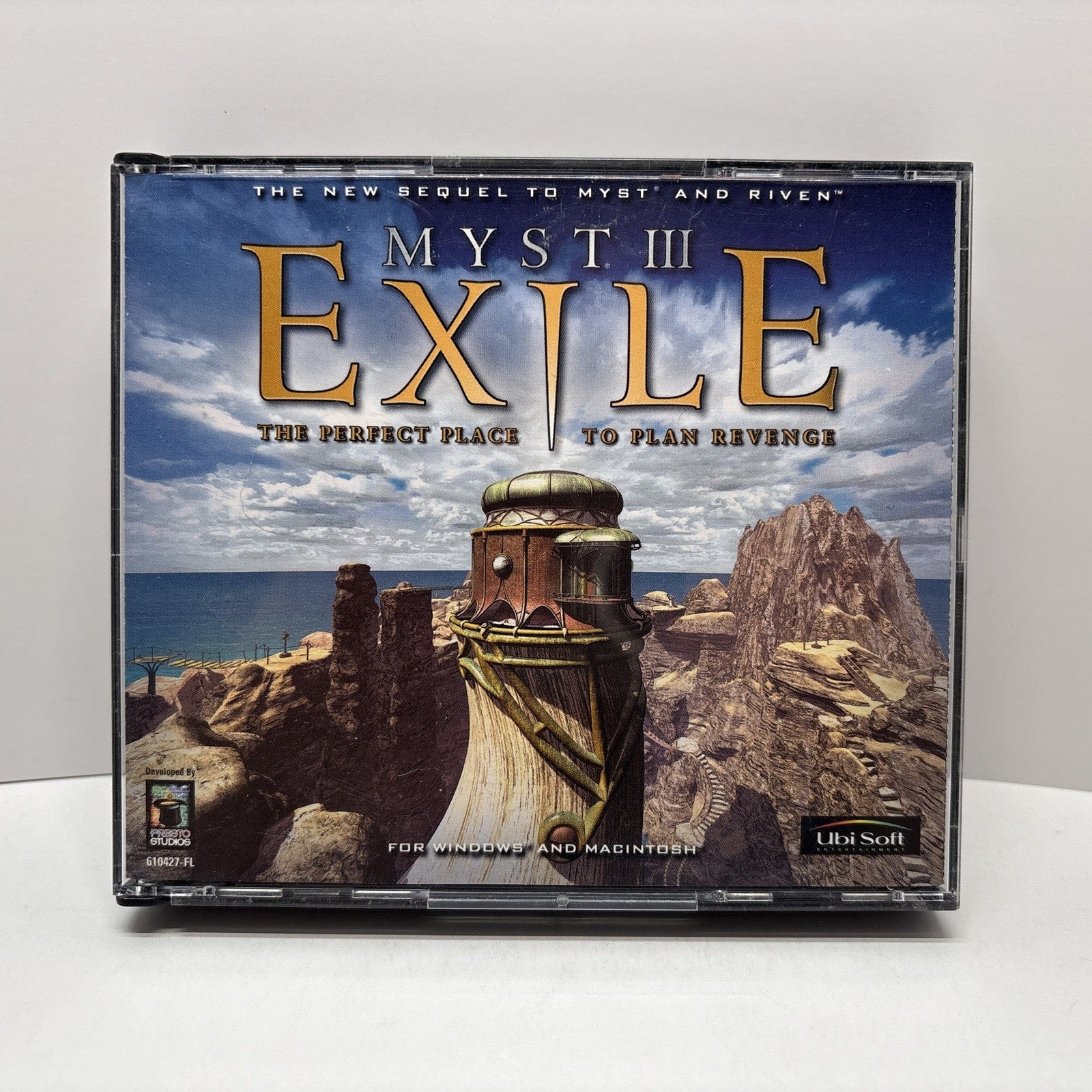 Myst III (3) Exile (2001) PC/MAC CD-ROM