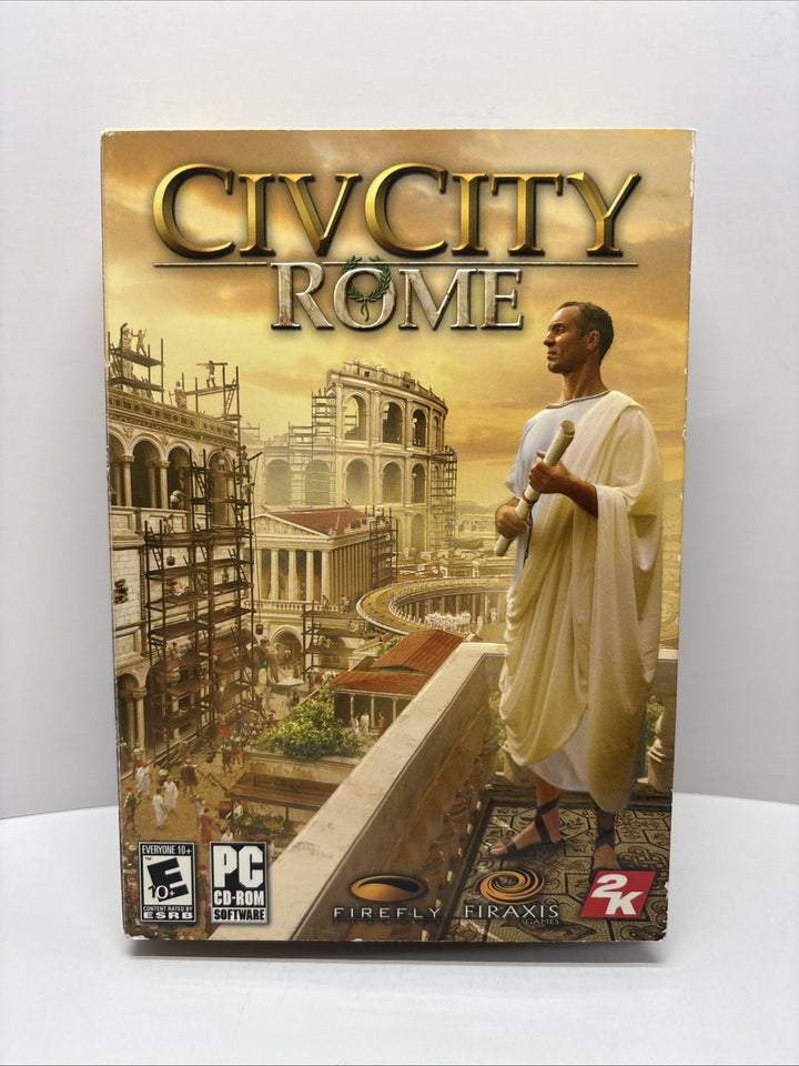 CivCity Rome (2006) PC CD-ROM - Civ City - Small Box