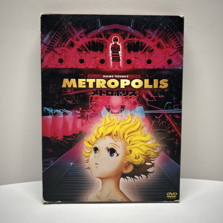 Metropolis (2002, 2 DVD Set, Pocket DVD) Region 1, NTSC, Osamu Tezuka's