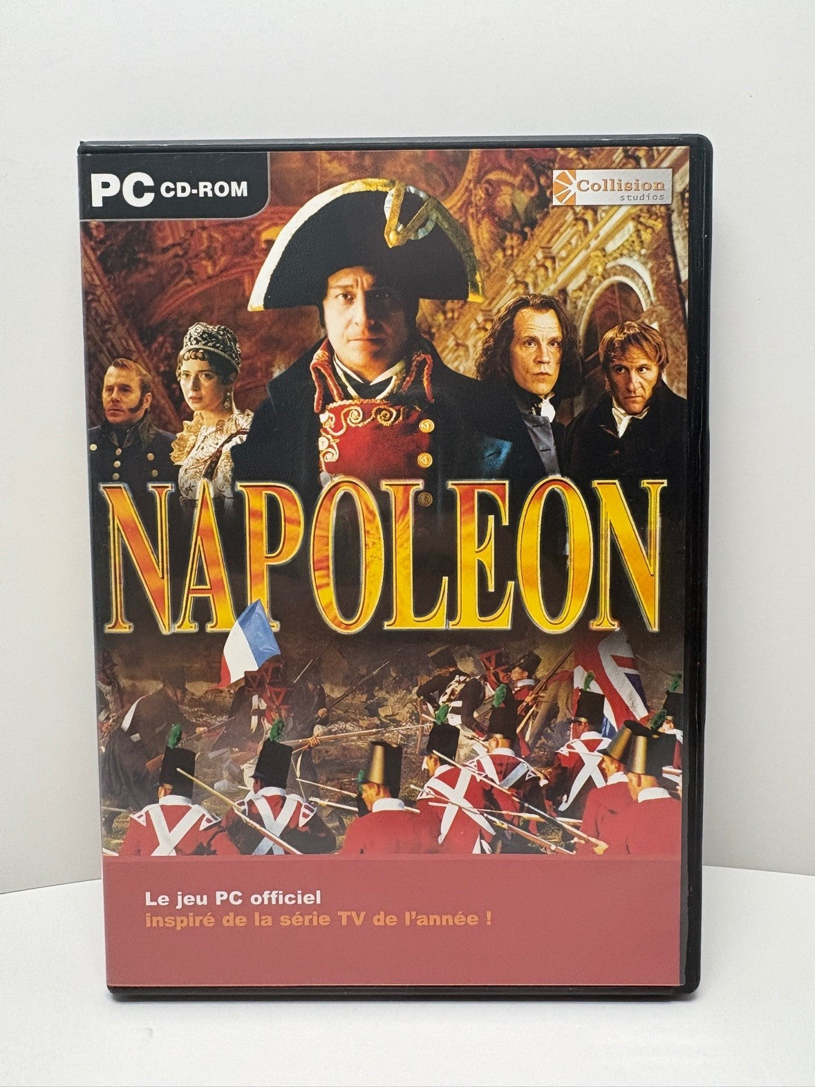 Napoleon PC CD-ROM FR Edition DVD Case Strategy Collision Infogrames 2002