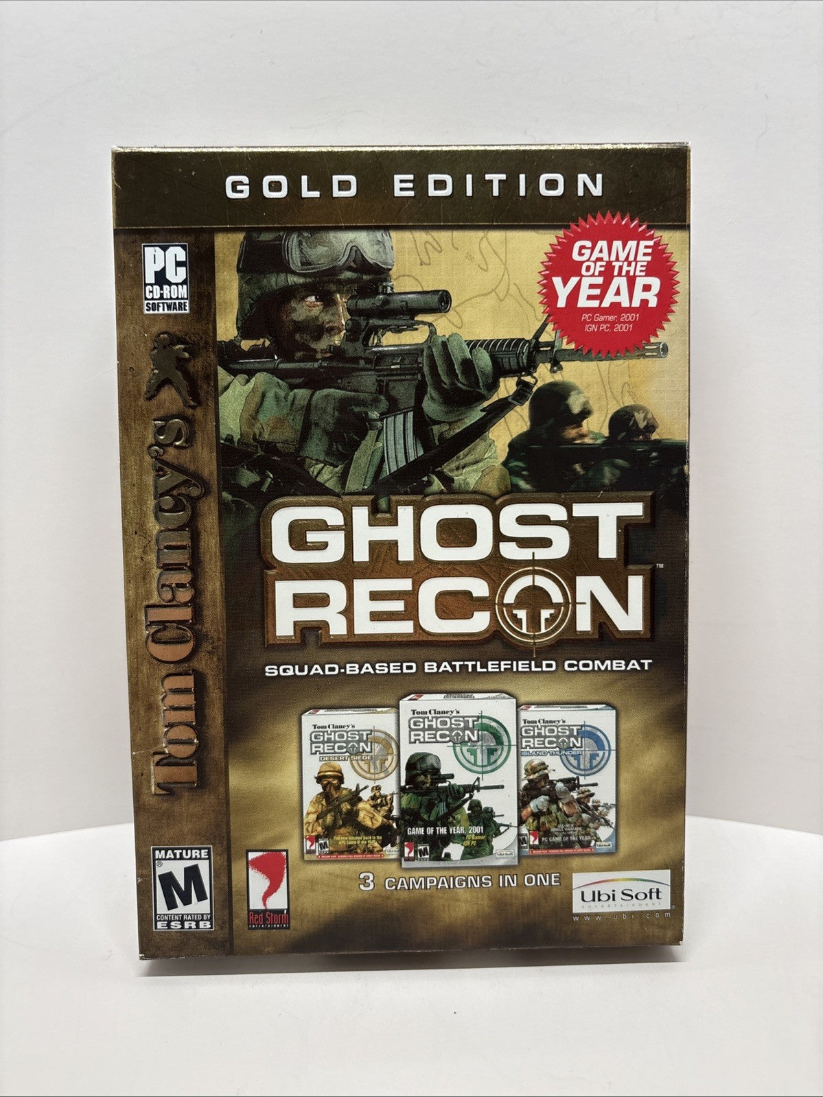 Tom Clancy's Ghost Recon Gold Edition for PC CIB