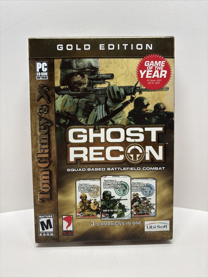 Tom Clancy's Ghost Recon Gold Edition for PC CIB