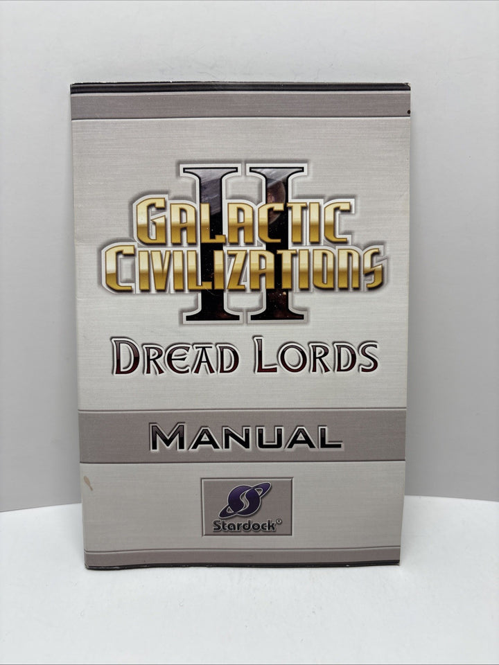Galactic Civilizations II: Dread Lords Manual Only