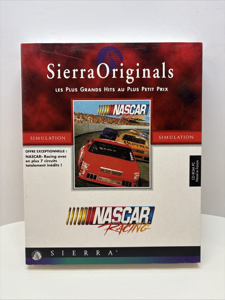 Nascar Racing (Sierra Originals) - PC - FR - Avec Notice