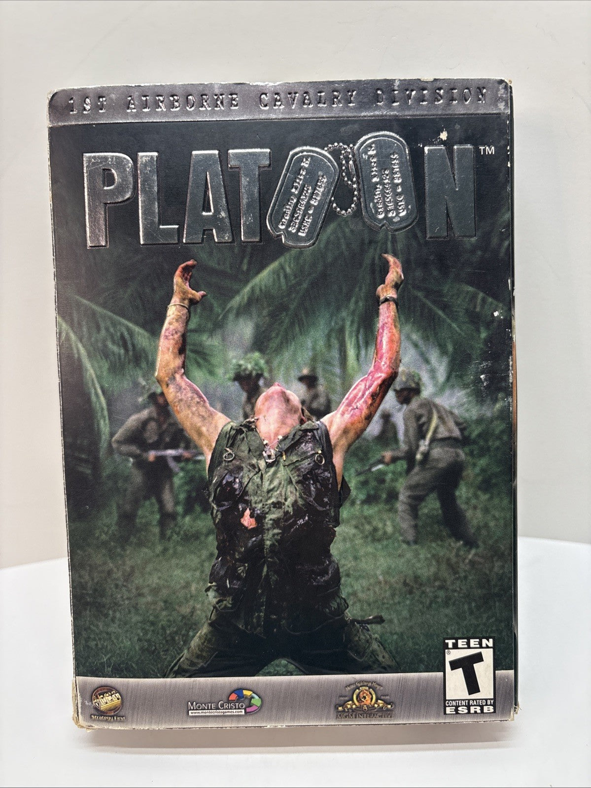 Platoon (2002) PC Game by Monte Cristo Media Strategy First Jewel Case MGM