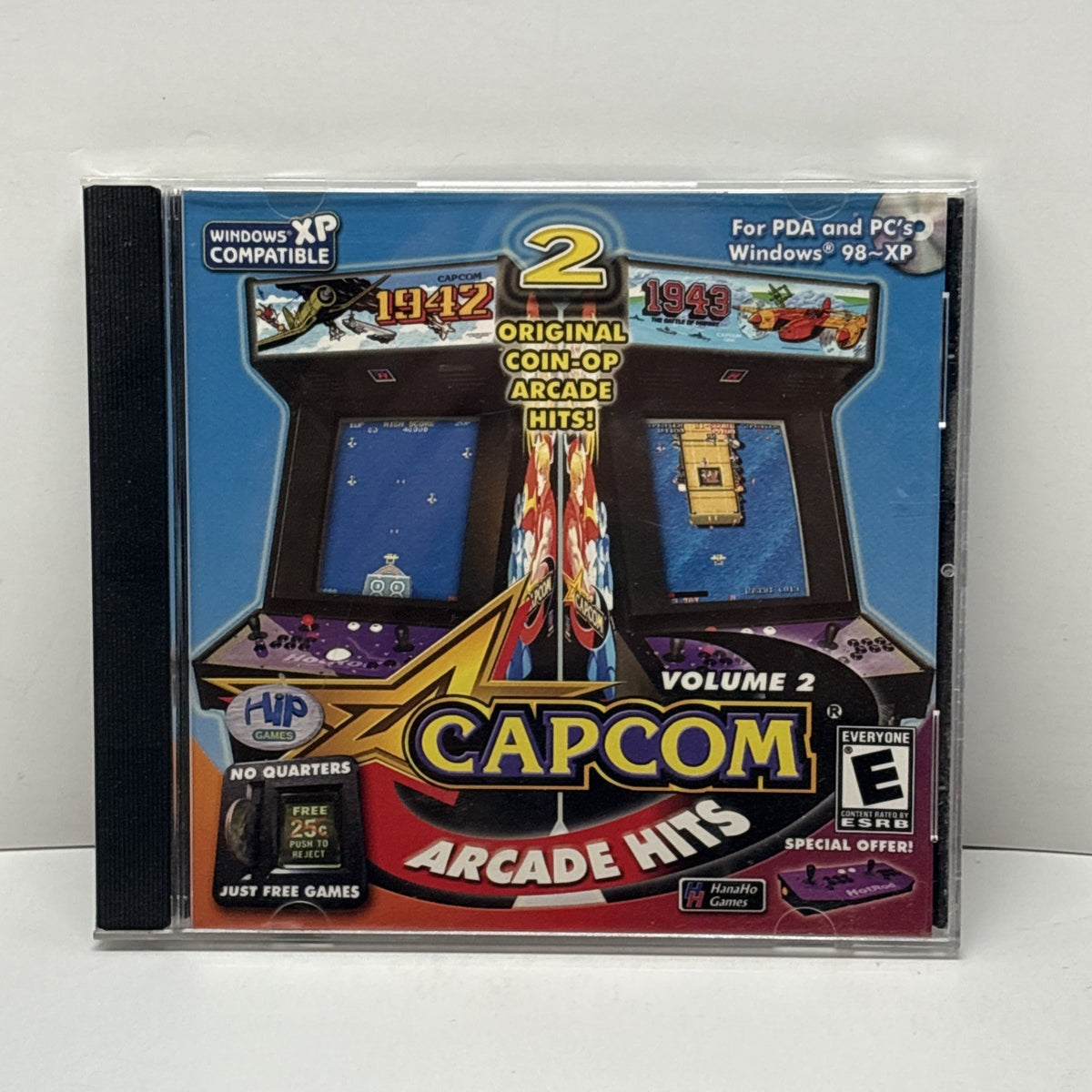 Capcom Arcade Hits Volume 2 PC Game  1942 + 1943 • Vintage 2003