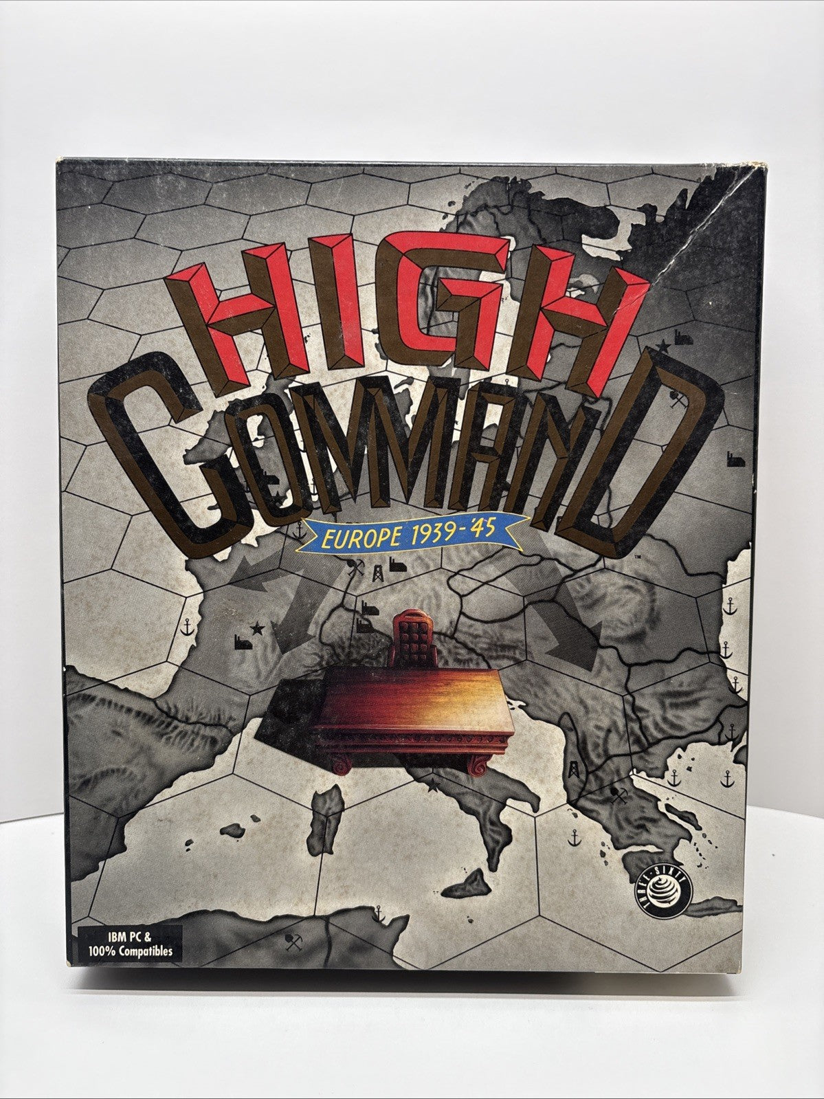 High Command Europe 1939 - '45  PC 3.5” Disks - Missing Disk 1 - Incomplete