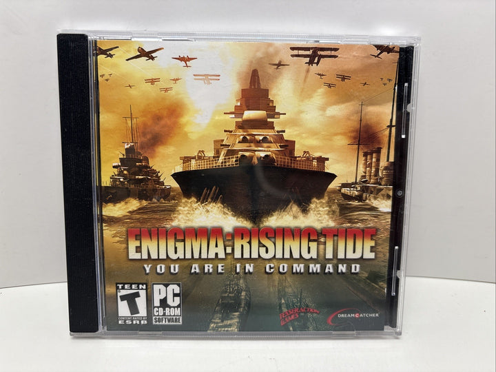 Enigma : Rising Tide - You are In Command PC Naval Warfare Game 2003 -Jewel Case