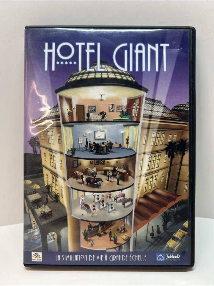 Hotel Giant PC CD-ROM Windows 95 (2002) - French Français