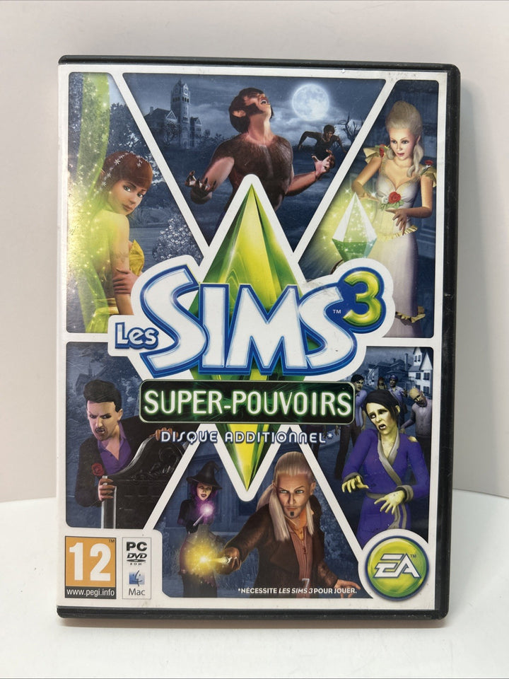 Les Sims 3 Super-pouvoir Disque Additionnel - Français