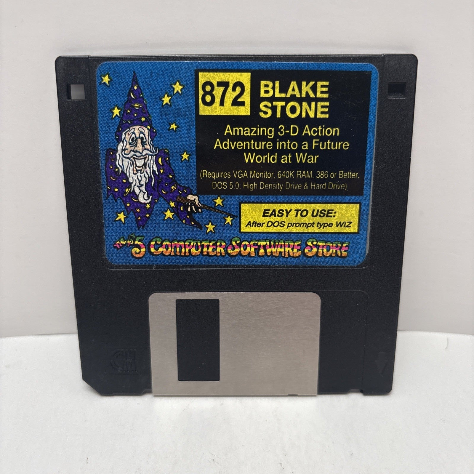 Blake Stone: Aliens of Gold v2.00S (1993) — DOS Shareware Floppy Disk — Apogee