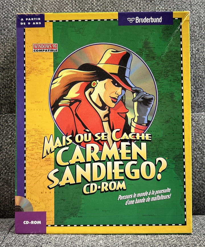 Mais Où Se Cache Carmen Sandiego CD Big Box - French - Français