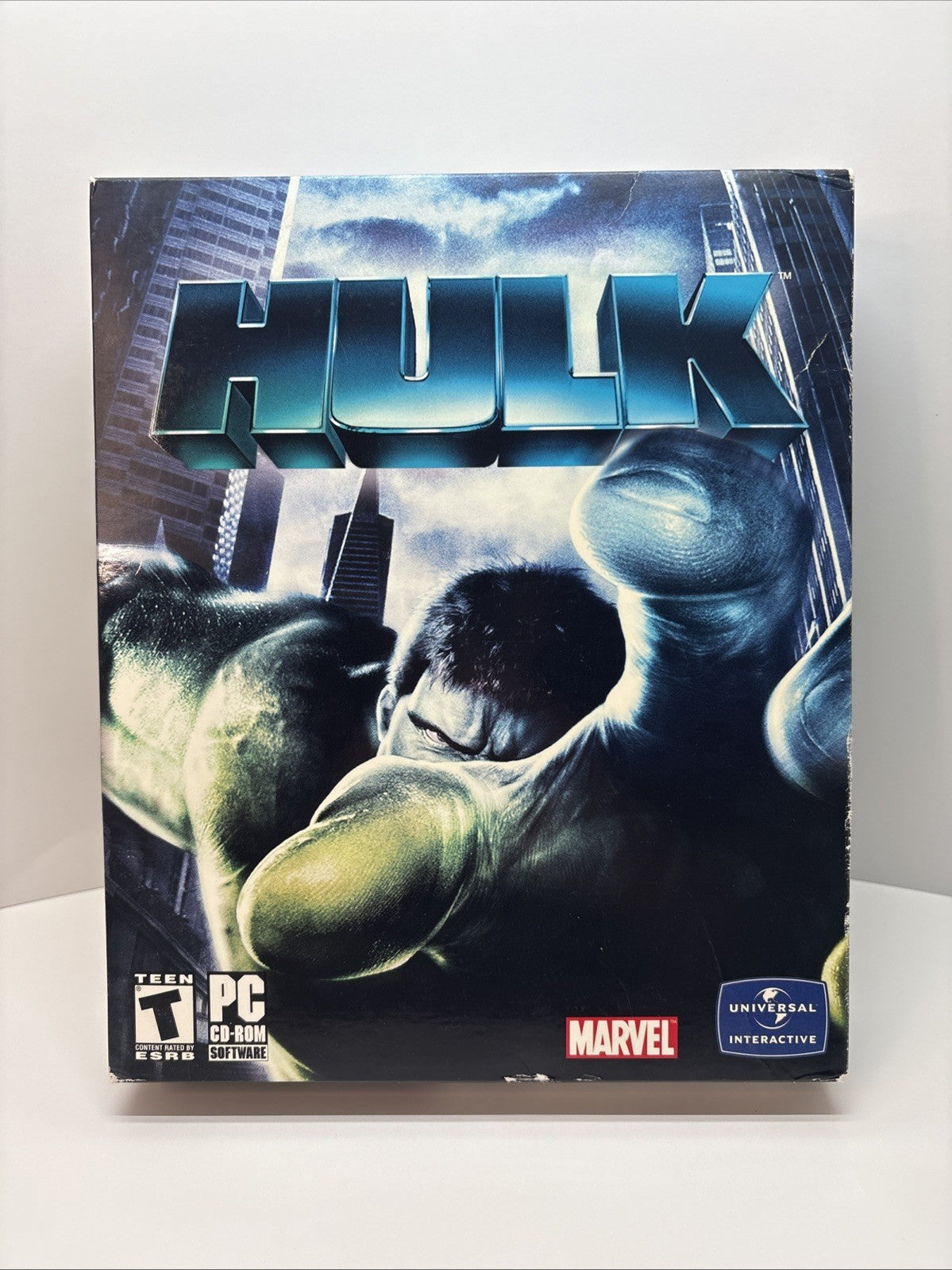 Hulk (2003) PC CD ROM Big Box - See Picture For Condition (Sun Fading)
