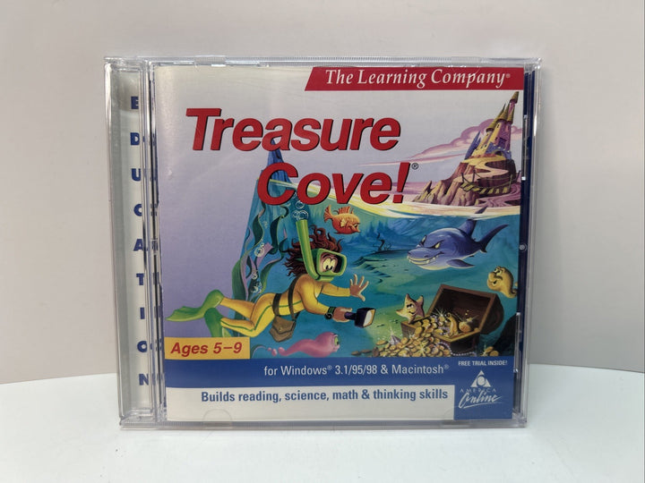 Treasure Cove! PC CD-Rom (1999, The Learning Company) EX+ Ages 5-9 Windows/Mac
