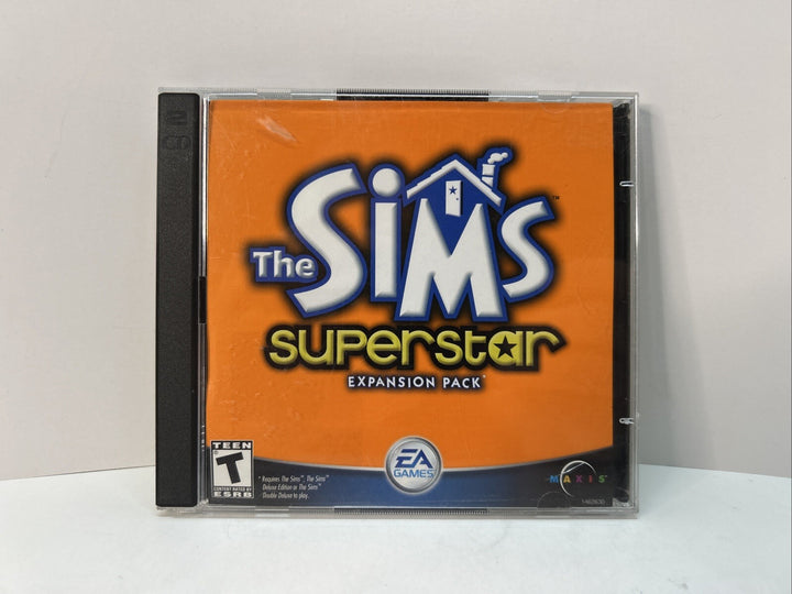 The Sims Superstar Expansion Pack  (PC Game, 2003) 2 Discs EA Games