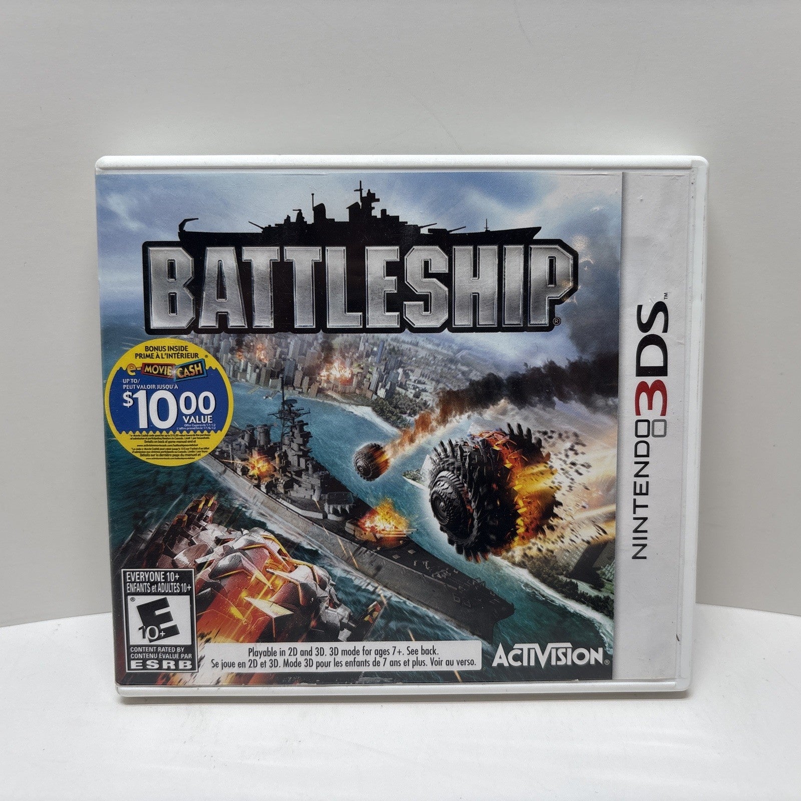 Battleship (Nintendo 3DS, 2012) CIB Complete Tested!