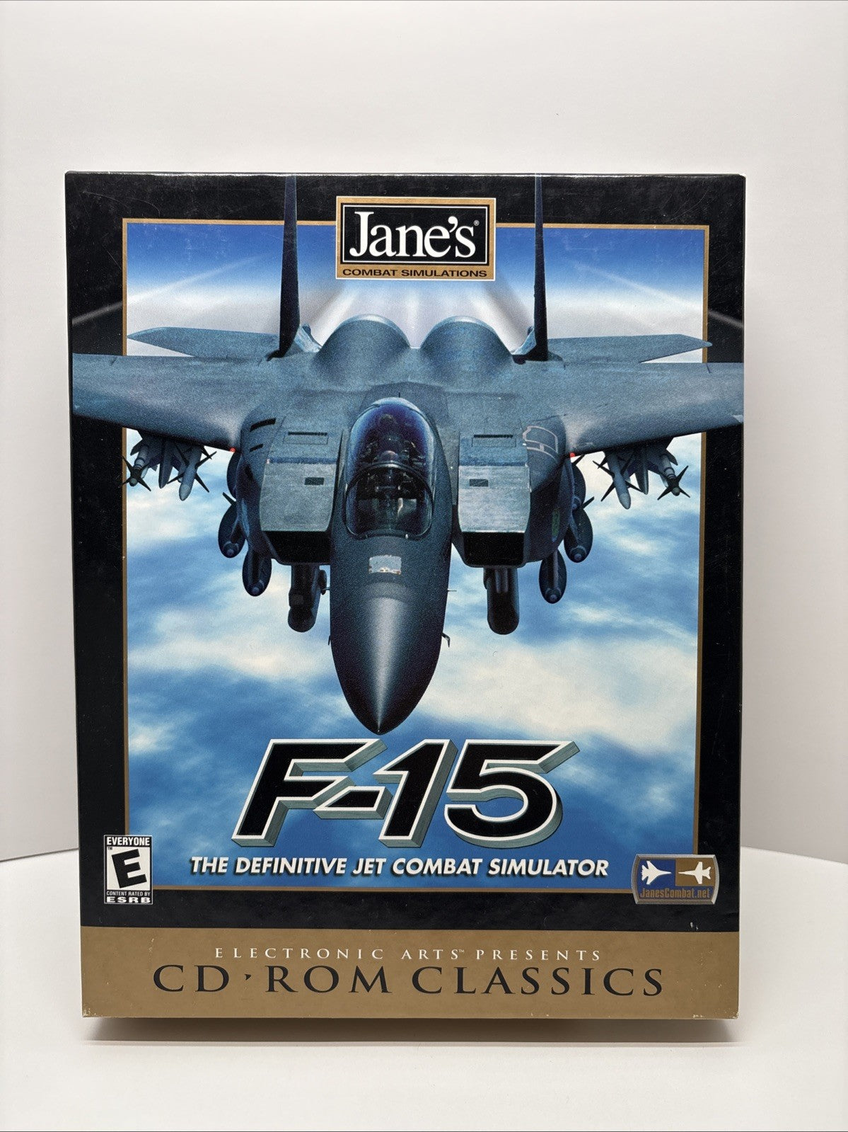 Jane's F-15: The Definitive Jet Combat Simulator (1998) Big Box -CD-ROM Classics