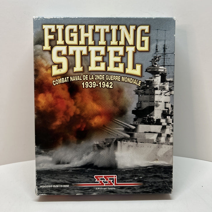Fighting Steel: Combat Naval De La 2nde Guerre Mondiale 1939 - 1942 (PC, 1999)FR
