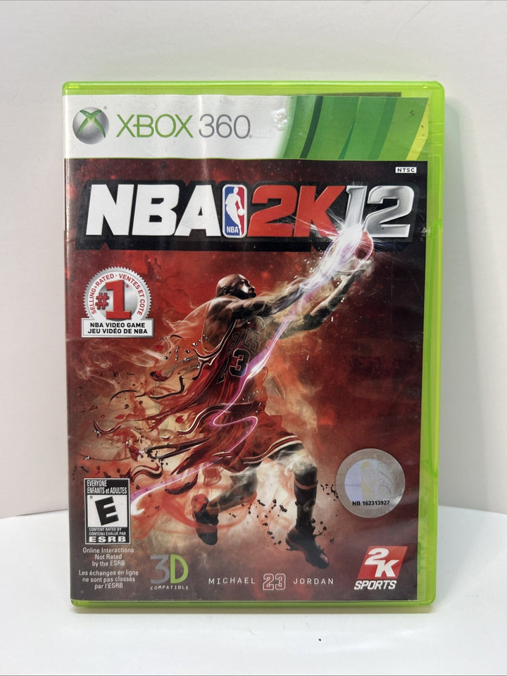 NBA 2K12 (Microsoft Xbox 360, 2011)