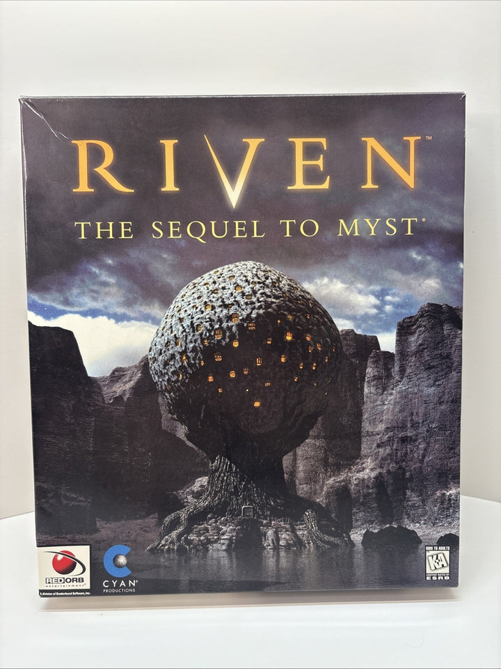 Riven: The Sequel to Myst (Windows/Mac, 1997) Big Box Complete
