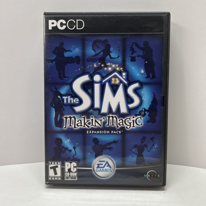 The Sims Makin Magic Expansion Pack 2003 PC 2 CD-ROM Game CIB