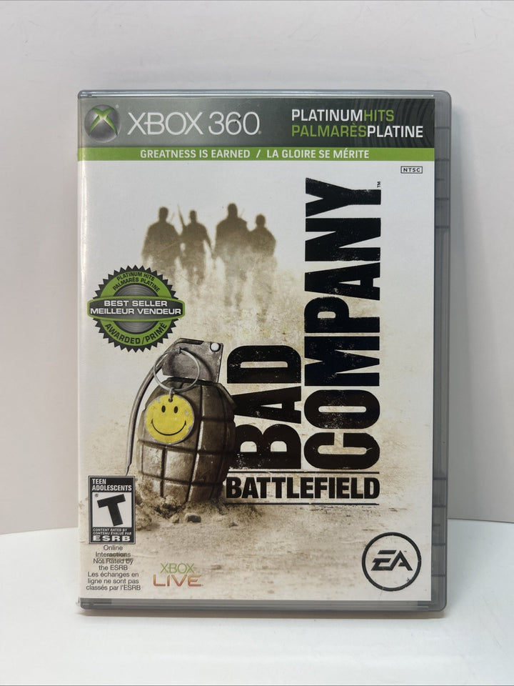 Battlefield: Bad Company 2 - Platinum Hits - (Microsoft Xbox 360, 2011)