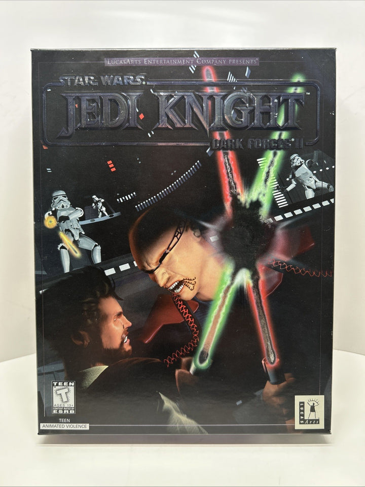 LucasArts Star Wars Dark Forces II Big Box PC - No Inside Cardboard - W/ Manual