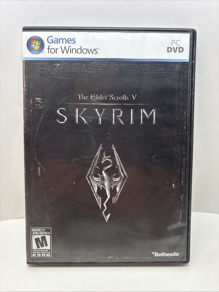 The Elder Scrolls V: Skyrim (PC DVD-ROM, 2011) No Map