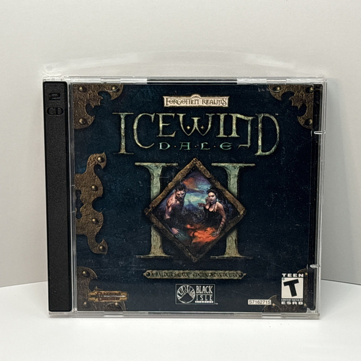 Icewind Dale II PC CD-ROM 2 Disc Set Jewel Case Black Isle BioWare