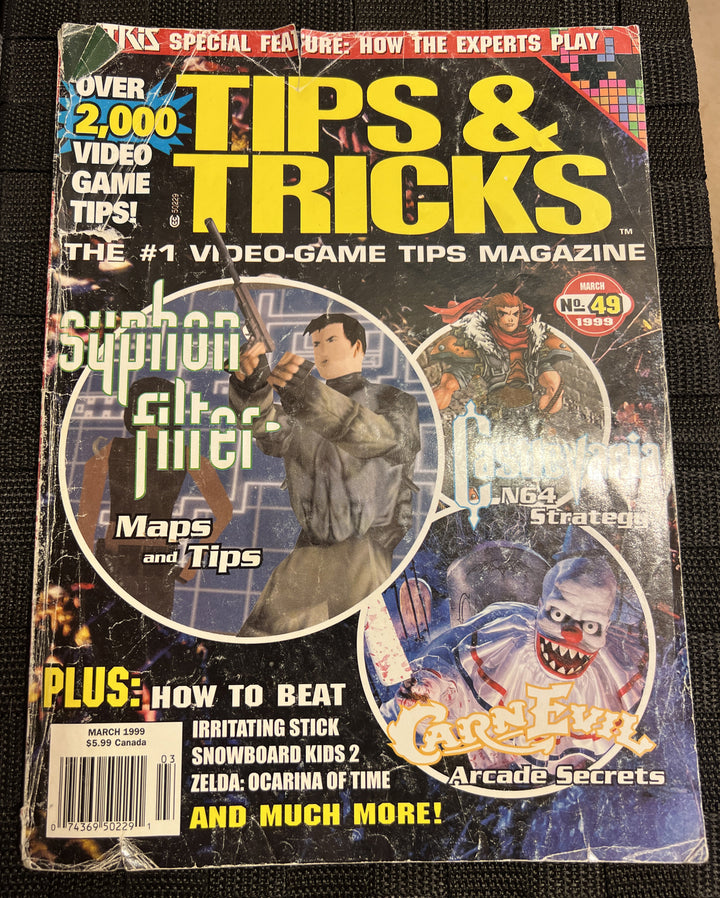 Tips & Tricks Magazine (March 1999) Castlevania N64 Feature
