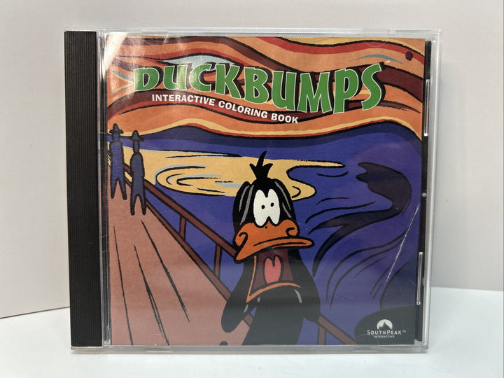 Looney Tunes DUCKBUMPS Crazy Paint Interactive Coloring Book 1998