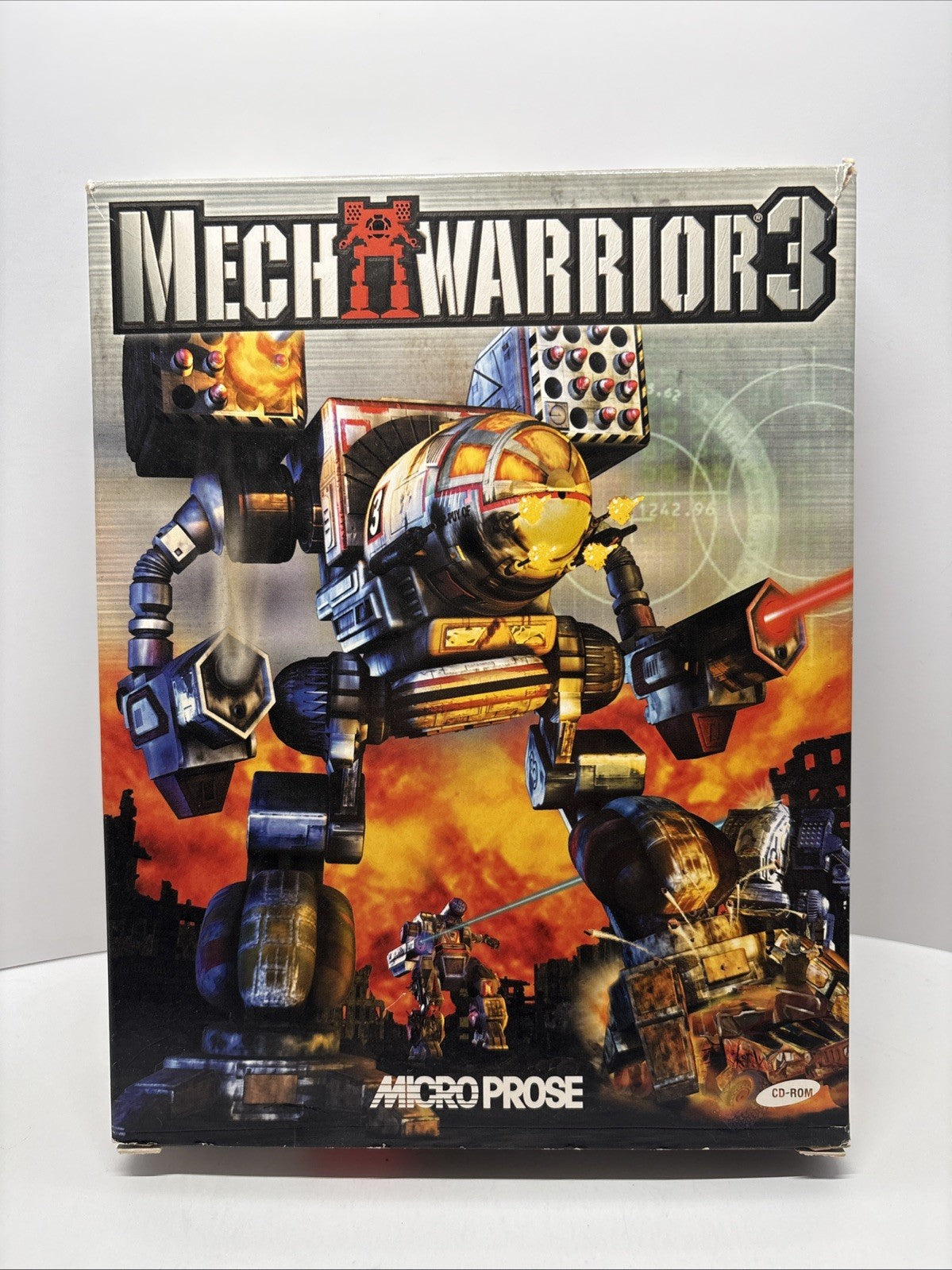 MechWarrior 3 (1999) PC CD-ROM MicroProse - Big Box - French Français