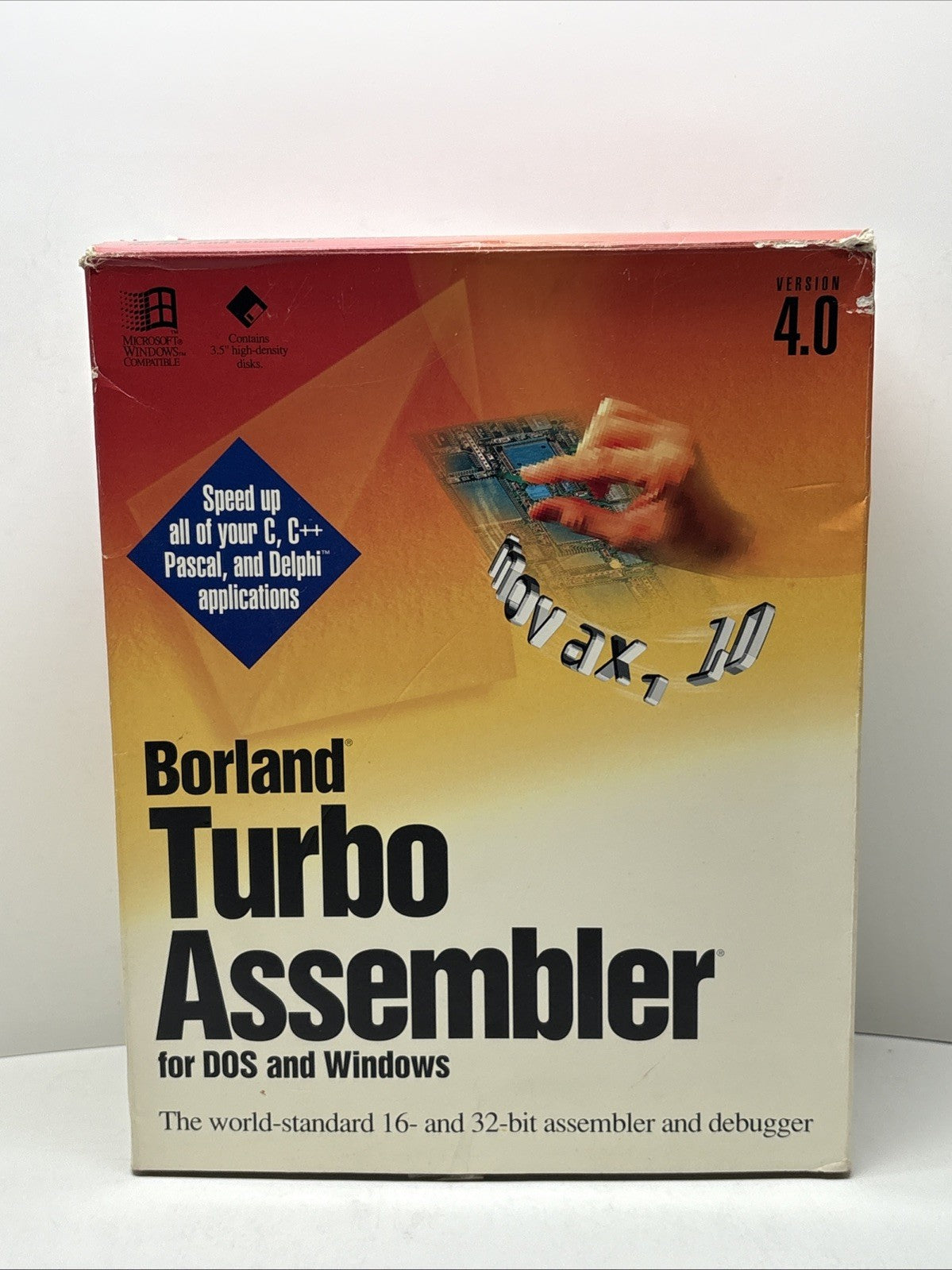 Borland Turbo Assembler 4.0 - Complete In Box