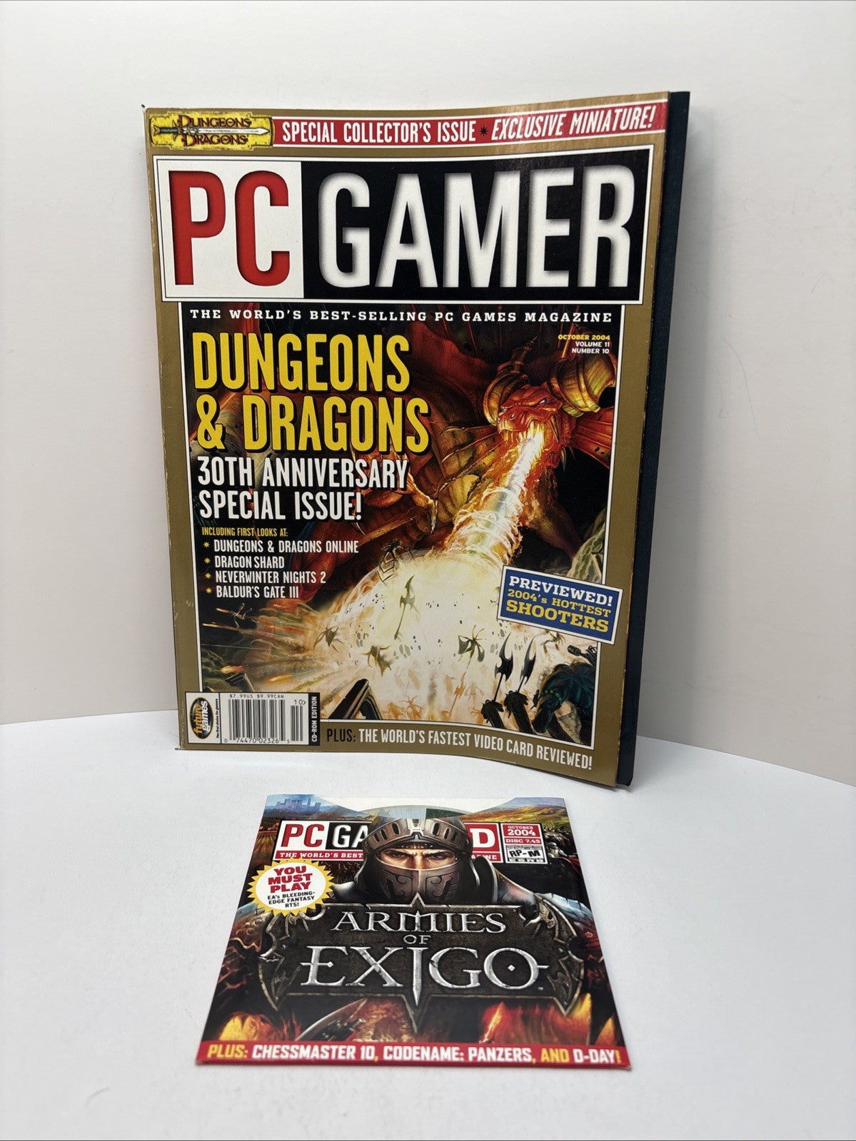 PC Gamer October 2004 Vol. 11 No. 10 Issue 128 - Dungeons & Dragons + Demo Disc