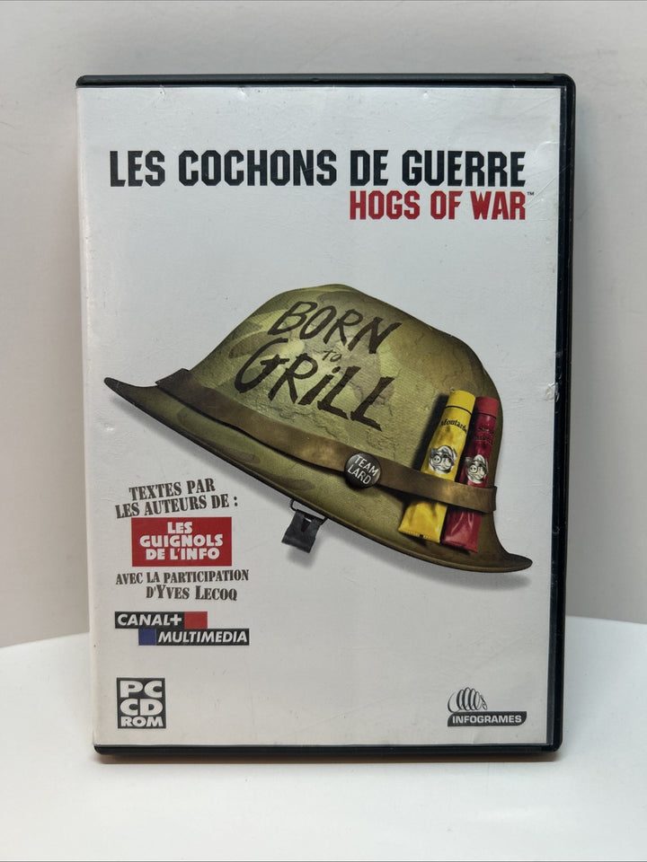 Hogs of War (Les Cochons De Guerre) 2000 - PC CD ROM - French Français