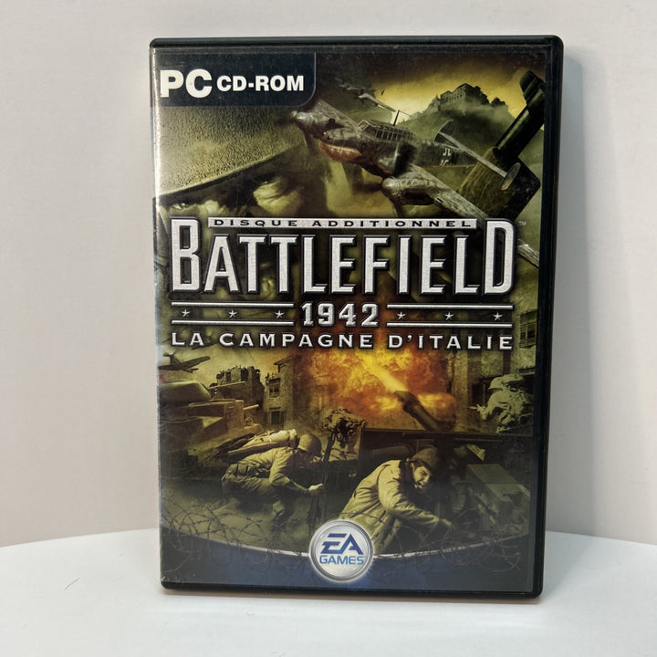 BATTLEFIELD 1942  LA CAMPAGNE D'ITALIE - PC CD-ROM