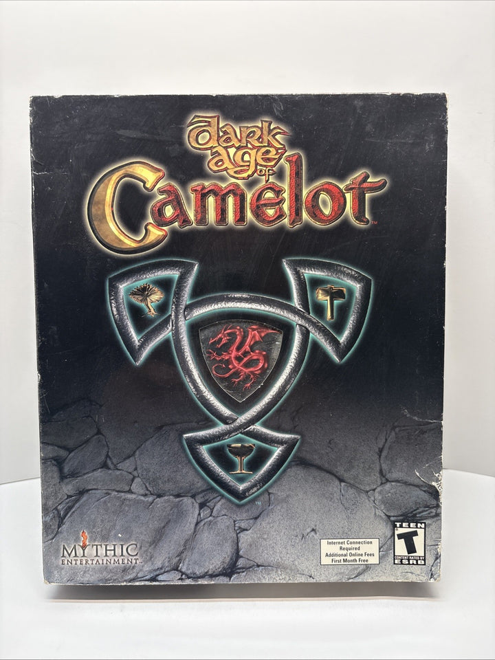 Dark Age of Camelot (2001) Big Box PC CD-ROM - New Sealed - Damaged Box