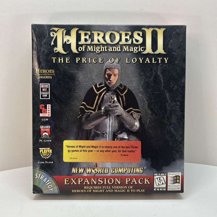 Heroes of Might and Magic II 2 : The Price of Loyalty (PC, 1996) Expansion Pack