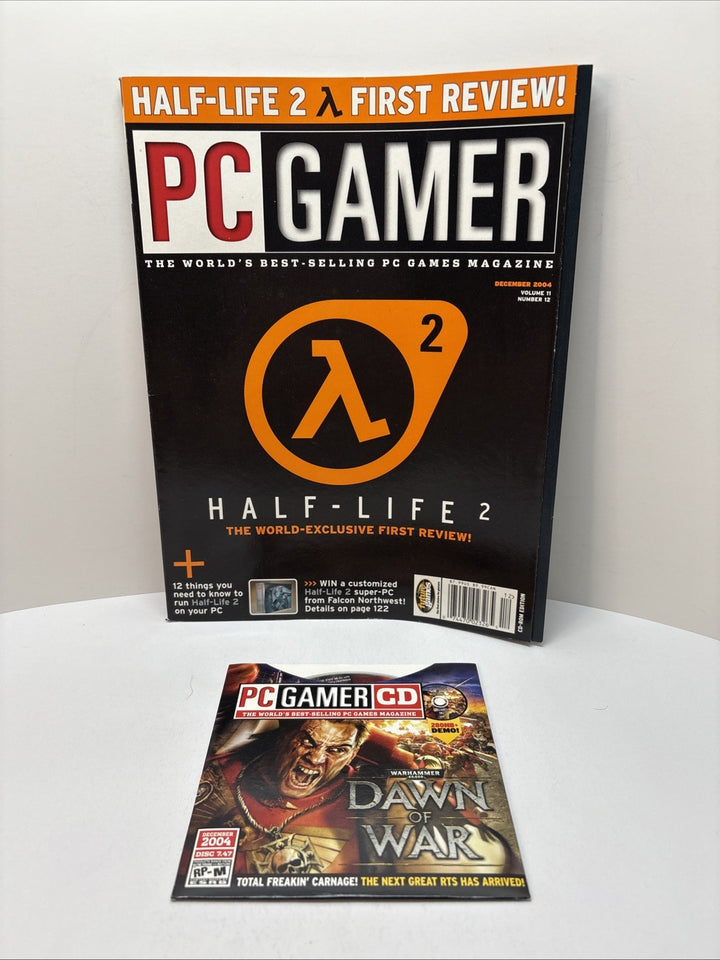 PC GAMER  Magazine Dec. 2004 - Vol. 11 -  # 12  - Half Life 2  PC Gaming Video