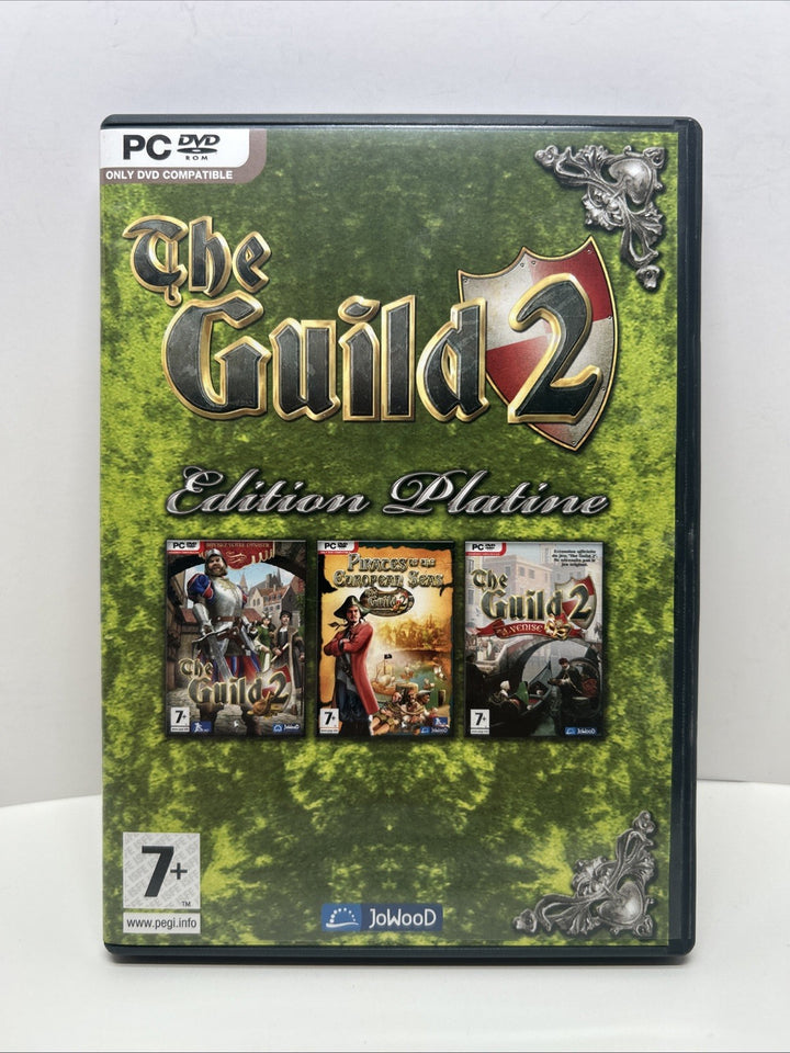 The Guild 2 Edition Platine Gold Jeu Sur PC / (Pirates, Venise)