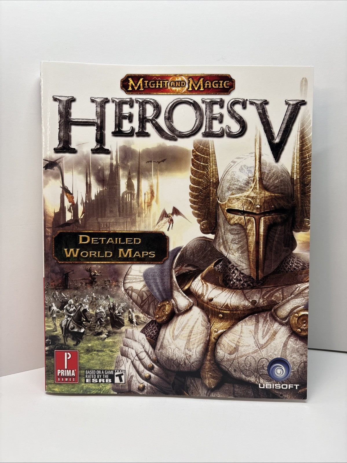 Might and Magic HEROES V (2006) Prima Games Detailed World Maps Paperback Book