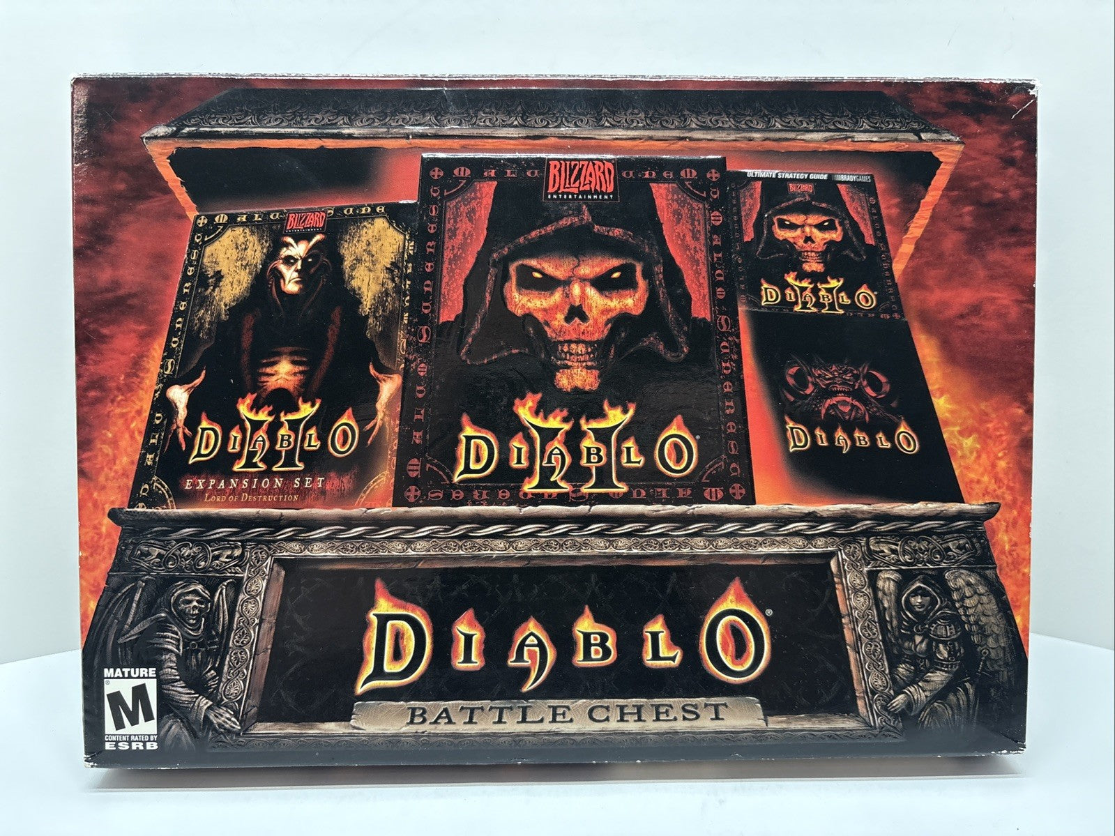 Diablo Battle Chest (2001) Blizzard Entertainment, PC Game - Very Good Condition