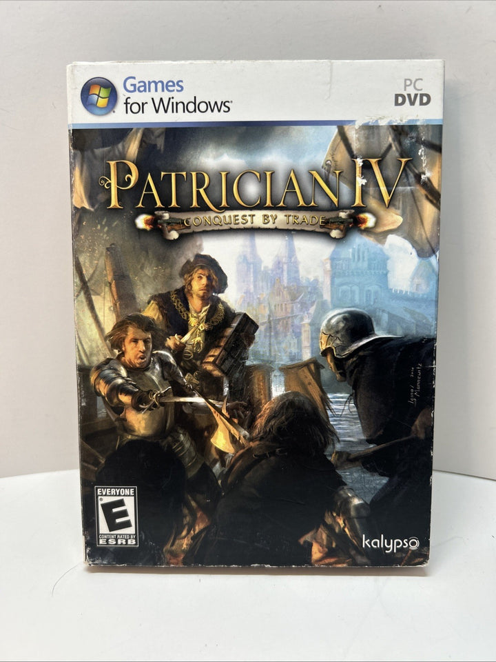 PATRICIAN IV 4 (PC, 2010) GAME complete