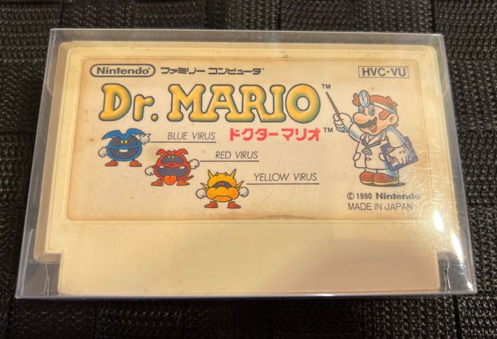 NES Nintendo Famicom Dr Mario Japanese Version Canadian Seller. Protector Inc.