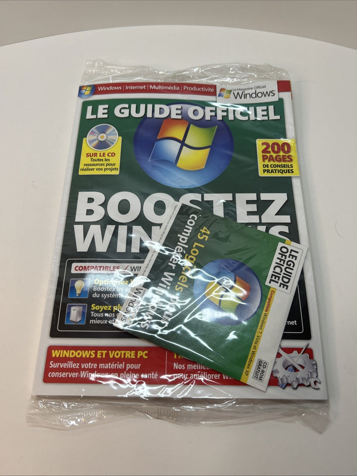 Le Magazine Officiel Windows - Boostez Windows - Sealed - Sous Blister - With CD