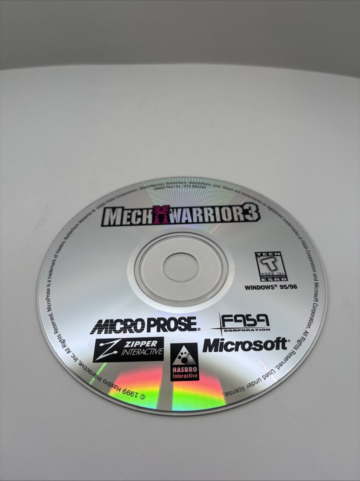 MechWarrior 3 (1999)  PC CD-ROM - Mech Warrior - Disc Only