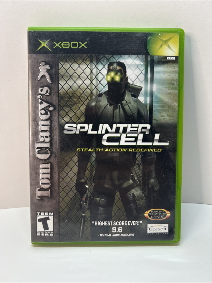 Tom Clancy's SPLINTER CELL -   Microsoft XBOX