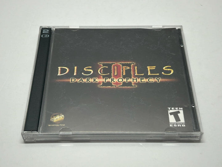 Disciples II: Dark Prophecy (PC,2002) - Disc in Jewel case
