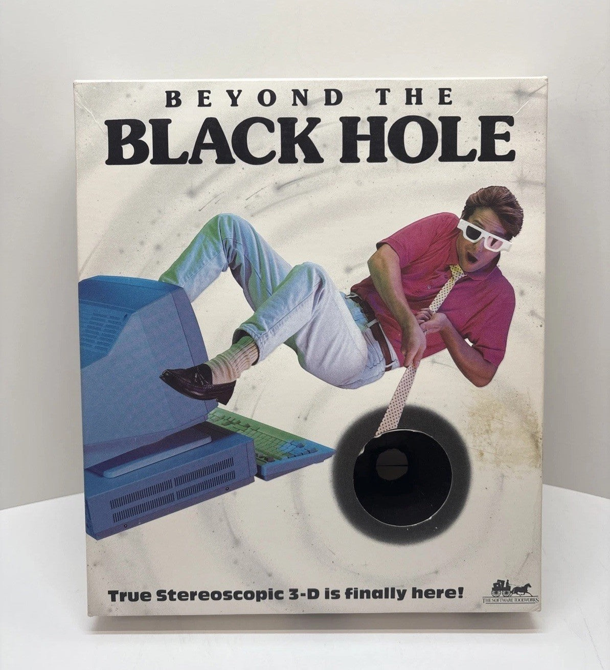 Beyond the Black Hole PC Big Box – Complete w/ 3D Glasses – Rare - 3.5 + 5.25”